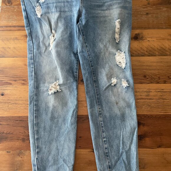 Forever 21 distressed overalls, size 29 - Picture 3 of 6